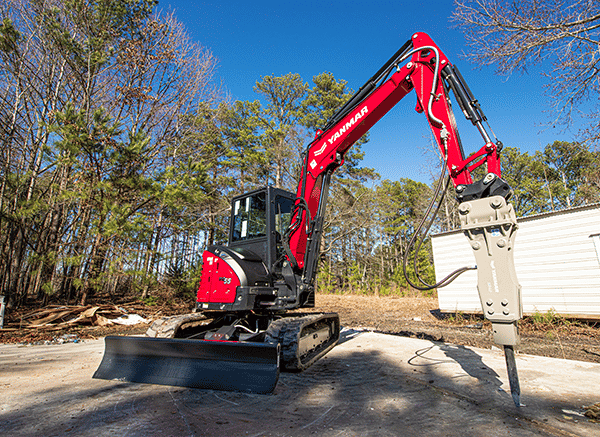 YANMAR Mini Excavator ViO55-6A