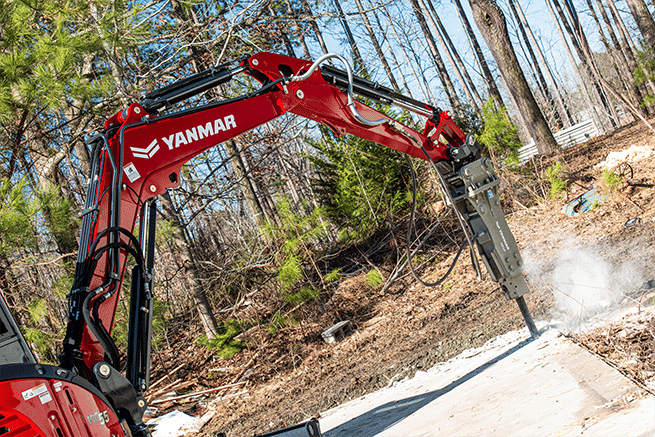 YANMAR Mini Excavator ViO55-6A