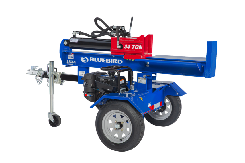 Bluebird 34 Ton BlueBird Gen II Log Splitter Horizontal and Vertical Honda or Kohler Engine LS34H