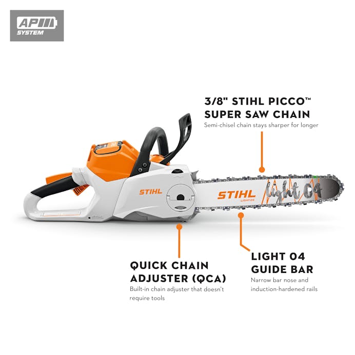 STIHL MSA 220 C-B Battery-Powered Chainsaw